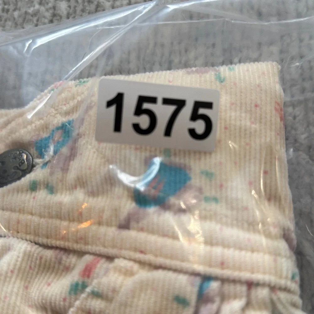 Vintage OshKosh B'Gosh 2T Bunny‎ Peter Rabbit Corduroy Overalls USA Made